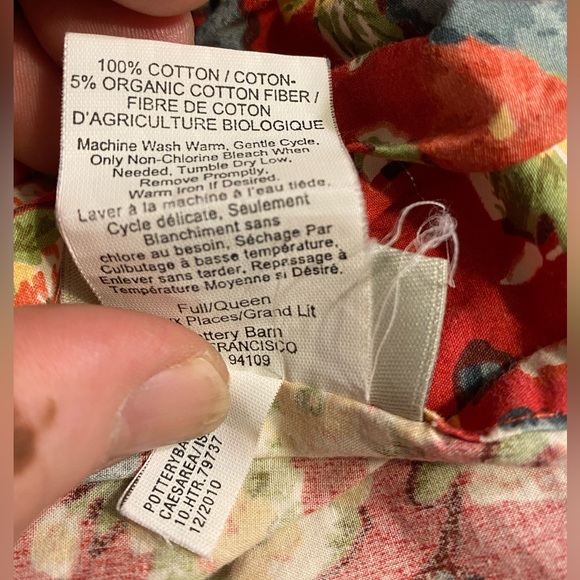 Pottery Barn Bedding Pottery Barn Caesarea Israel Floral Fullqueen